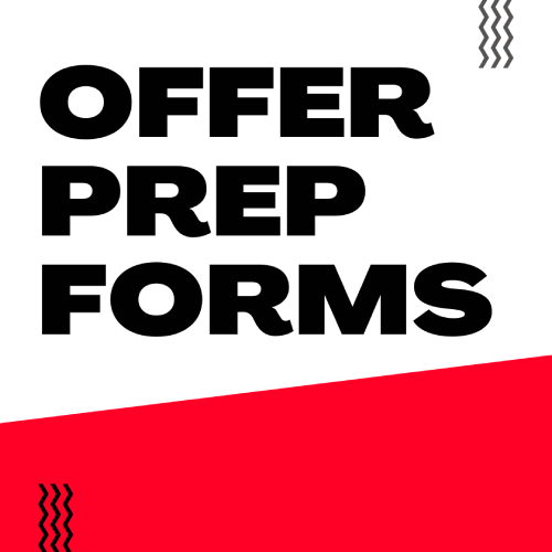 Offer Prep Form